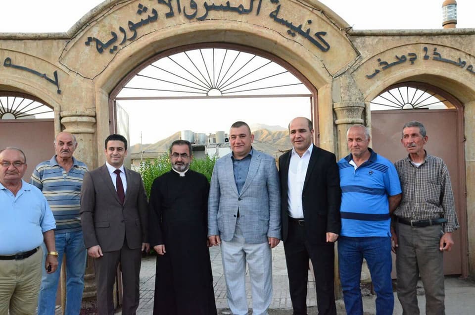 Christians at the St. George Church prepared tables of food for their fellow Muslims to break their fast. (Photo: Kurdistan 24)